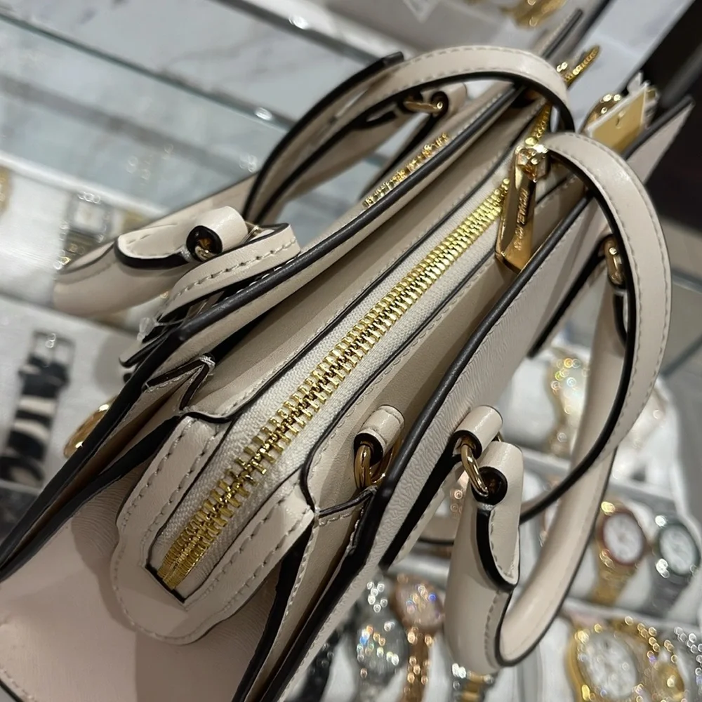 Michael Kors Sheila Sm Central Zip Floral Embellished Satchel Crossbody NWT - Picture 14 of 16